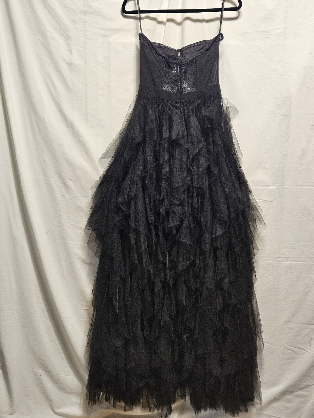 Blithe Los Angeles Mesh Maxi Dress — Black Size Medium EUC - Picture 3 of 6